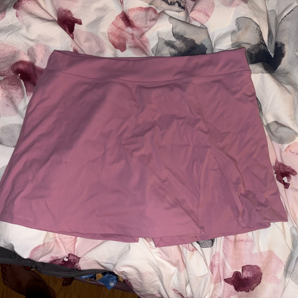 PrettyLittleThing Pink Skater Mini Skirt